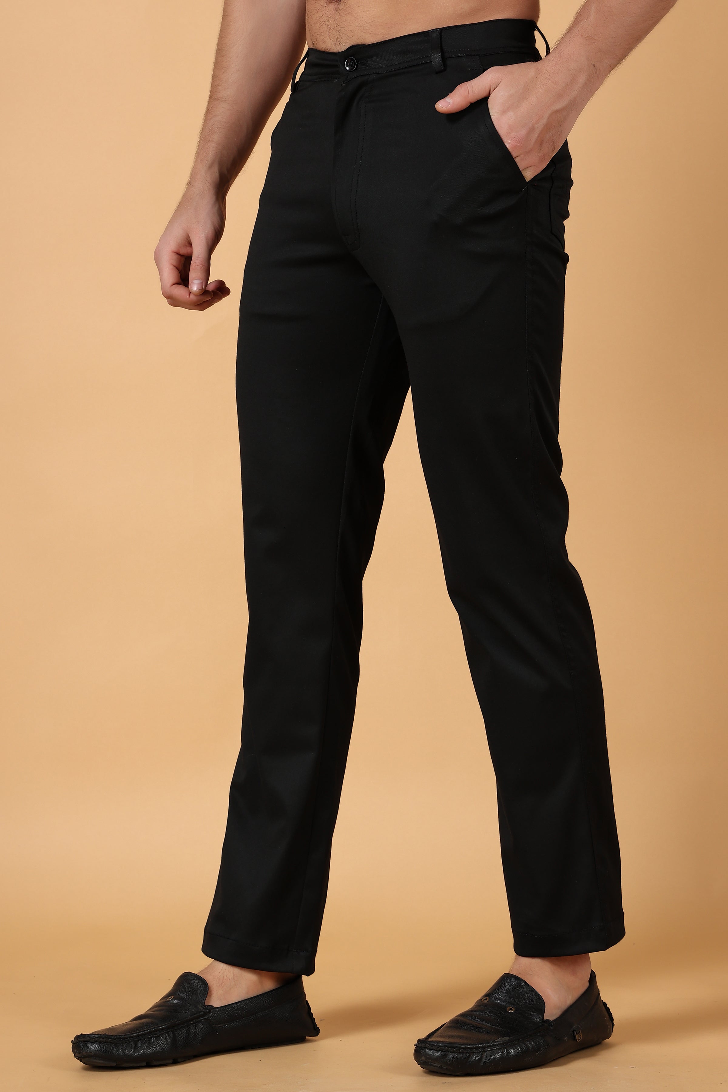 Chinos Pants Men Slim Fit Men's Trousers Suit Pants Ankle-Length Zipper  Pants Casual Pocket Pleated Solid Men's pants Grey XXXXL - Walmart.com